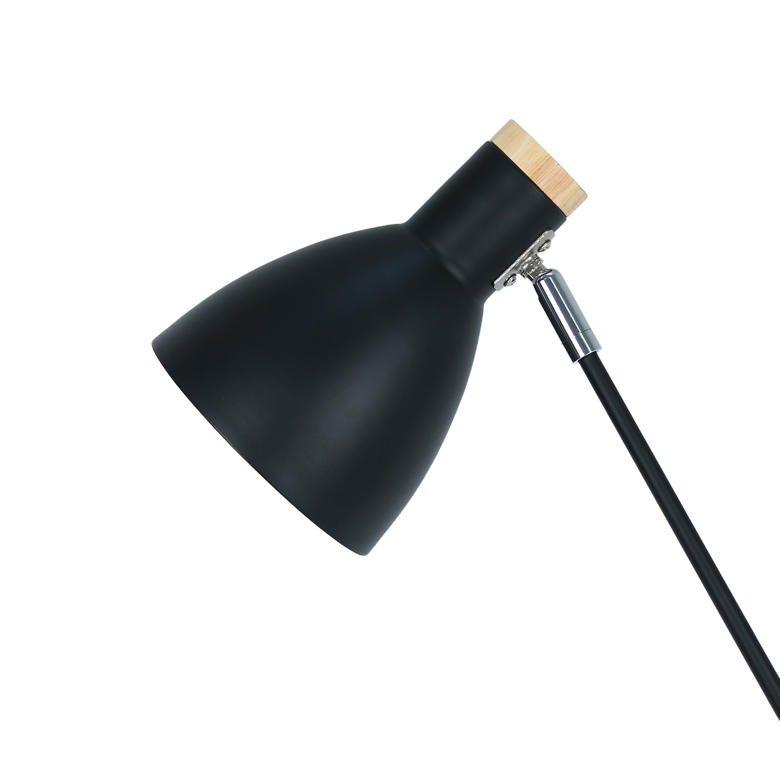 Scandinavian Adjustable Floor Lamp - Black