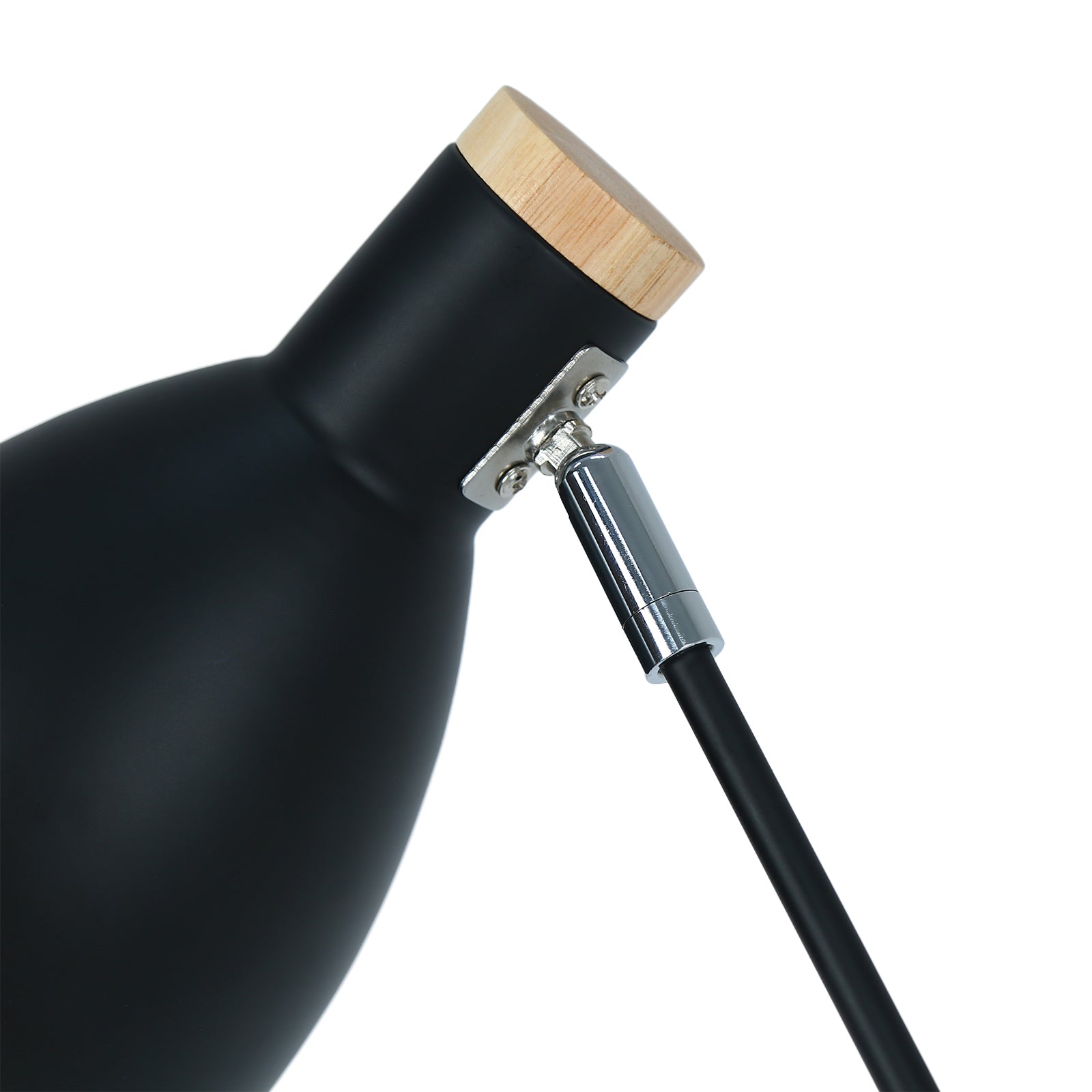 Scandinavian Adjustable Floor Lamp - Black