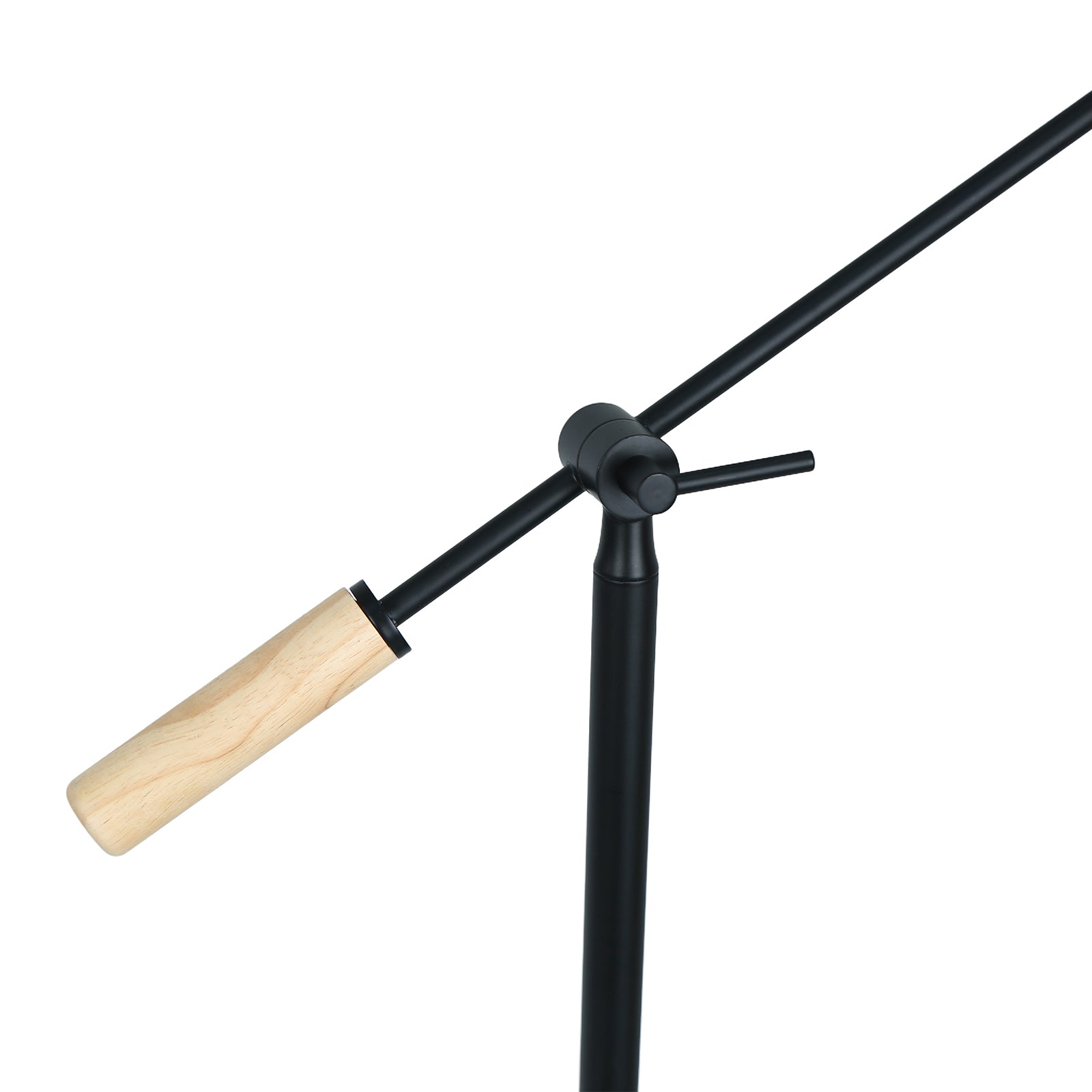 Scandinavian Adjustable Floor Lamp - Black