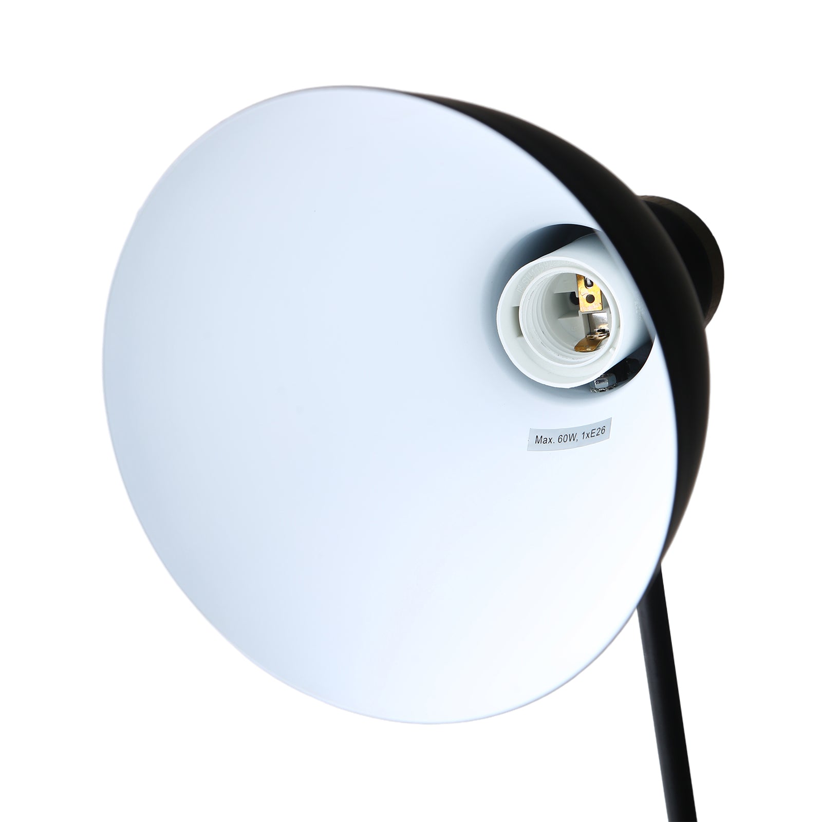 Scandinavian Adjustable Floor Lamp - Black