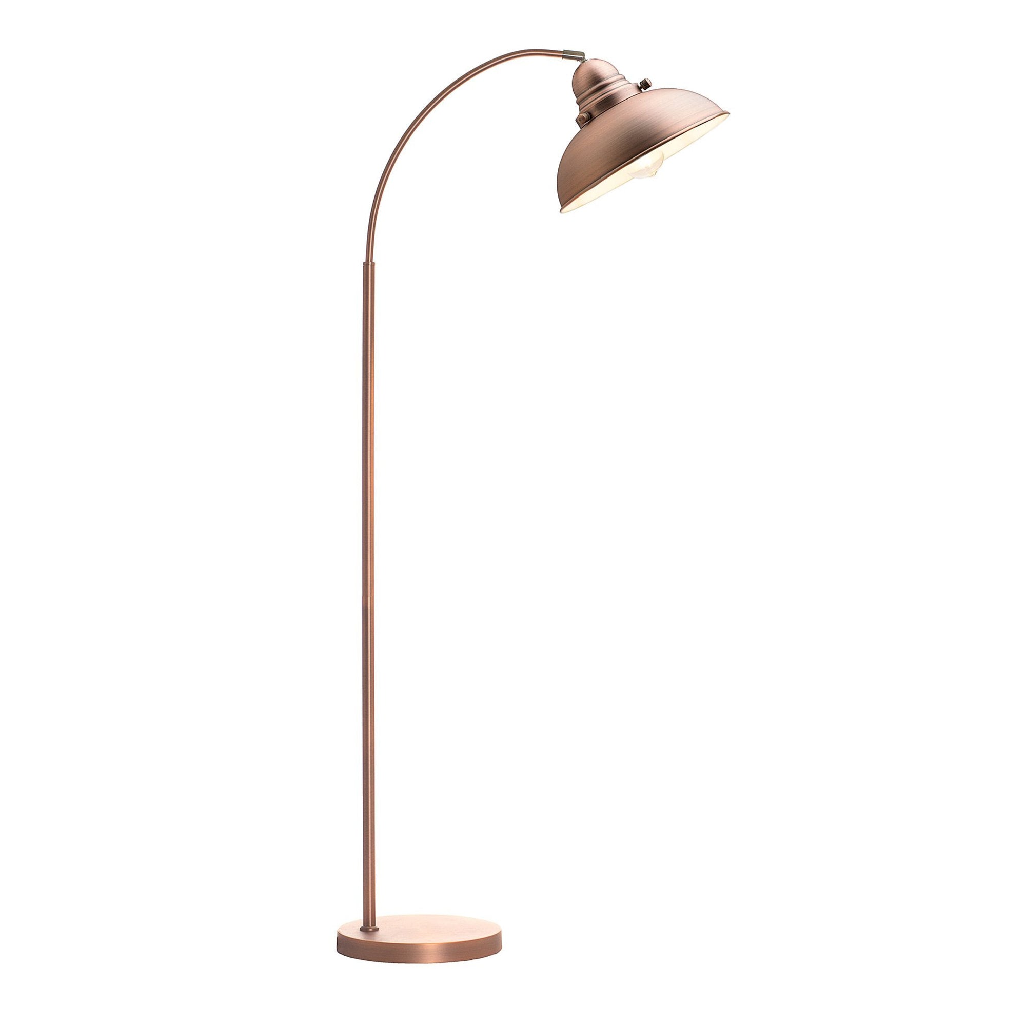 Manor Metal Floor Lamp - Antique Copper