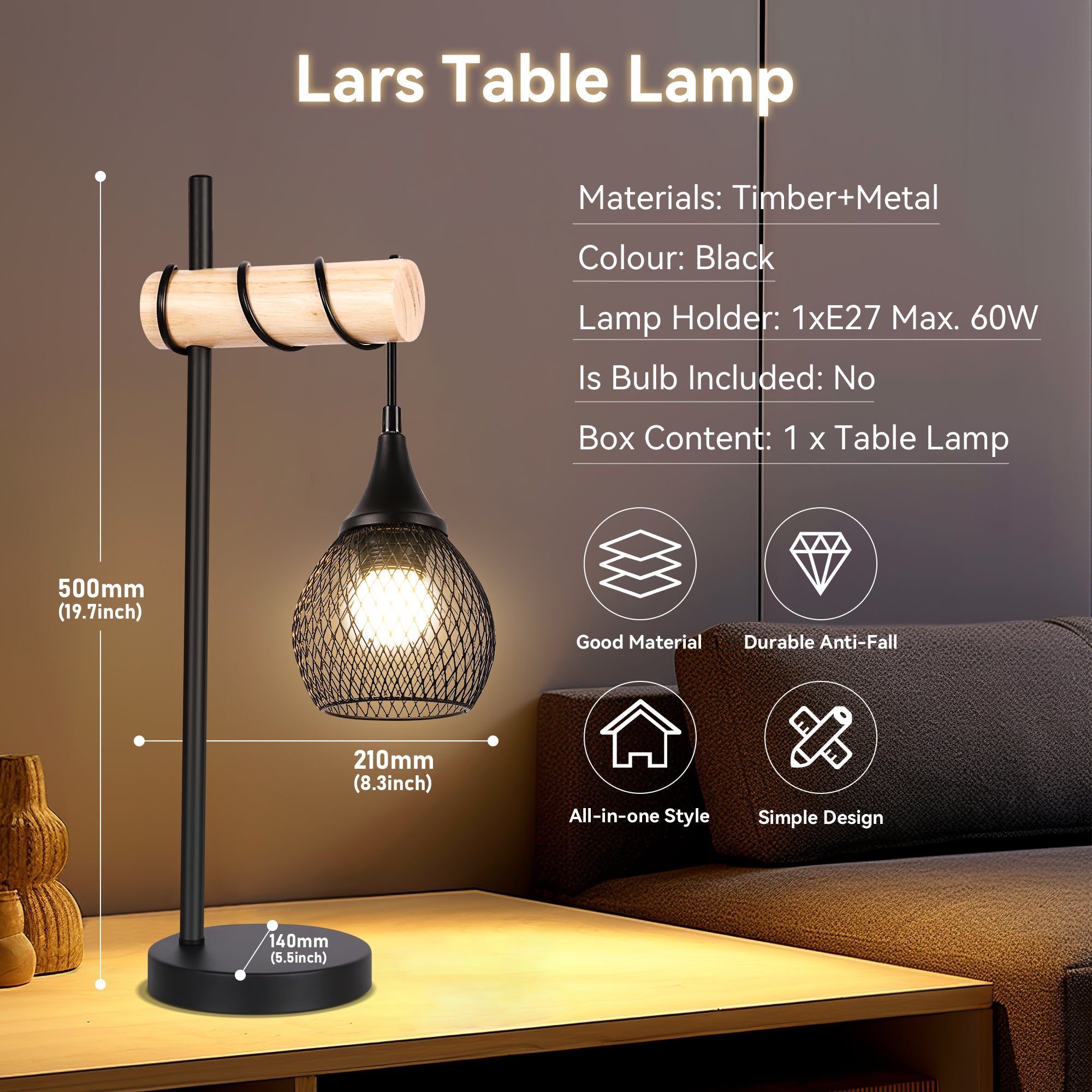 Lars Table Lamp