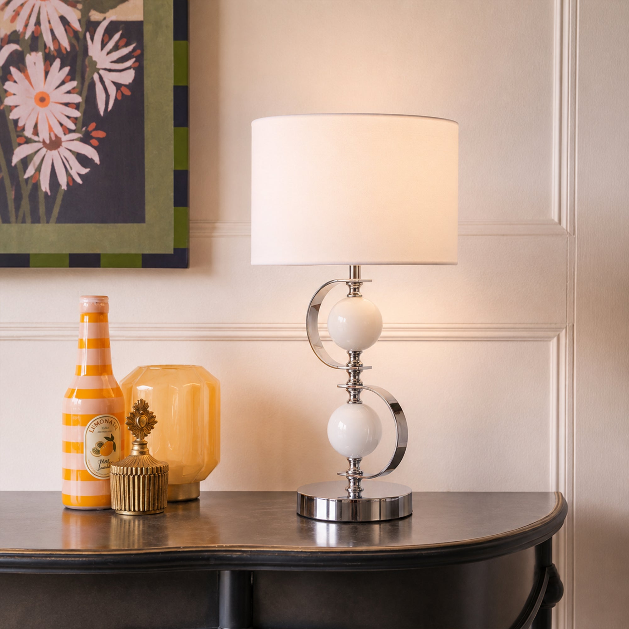 Rialto Table Lamp - White