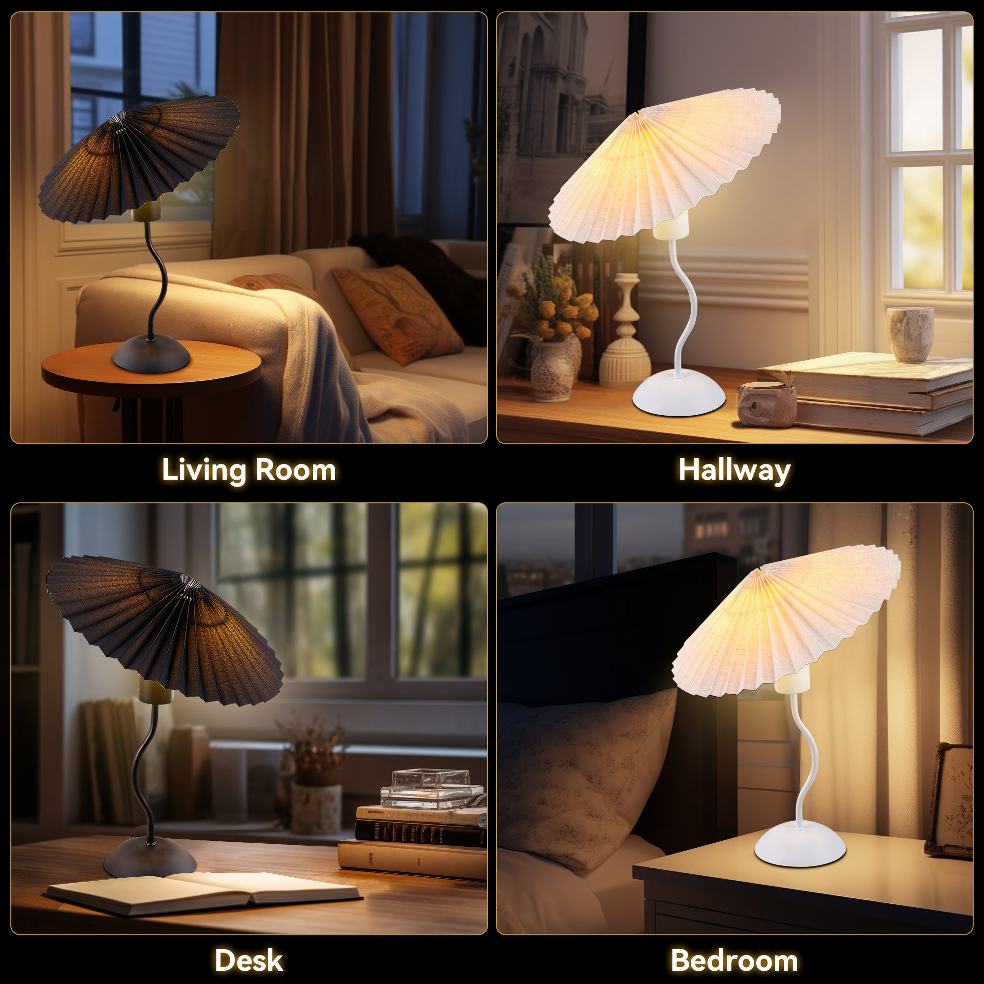 Piairie Table Lamp - Black
