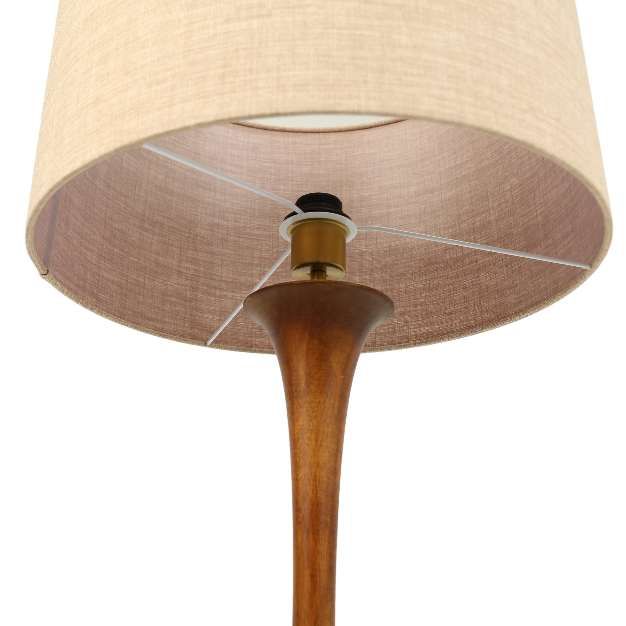 Soraya Floor Lamp - Walnut
