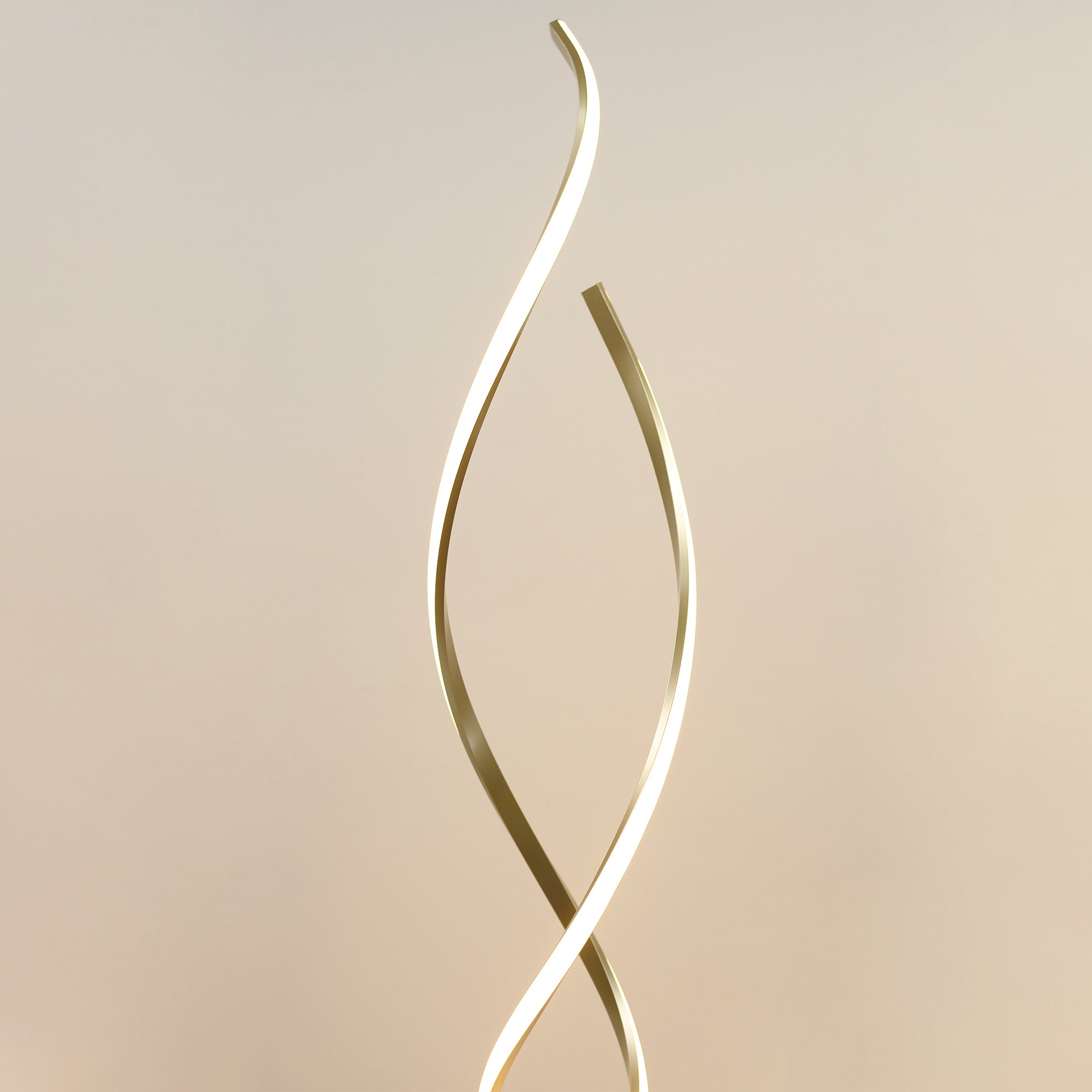 Acropora LED Floor Lamp - Gold
