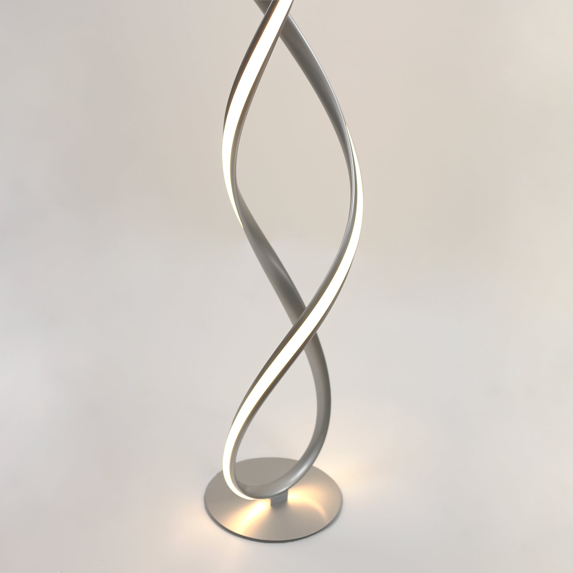 Ainhoa LED Floor Lamp - Satin Chrome
