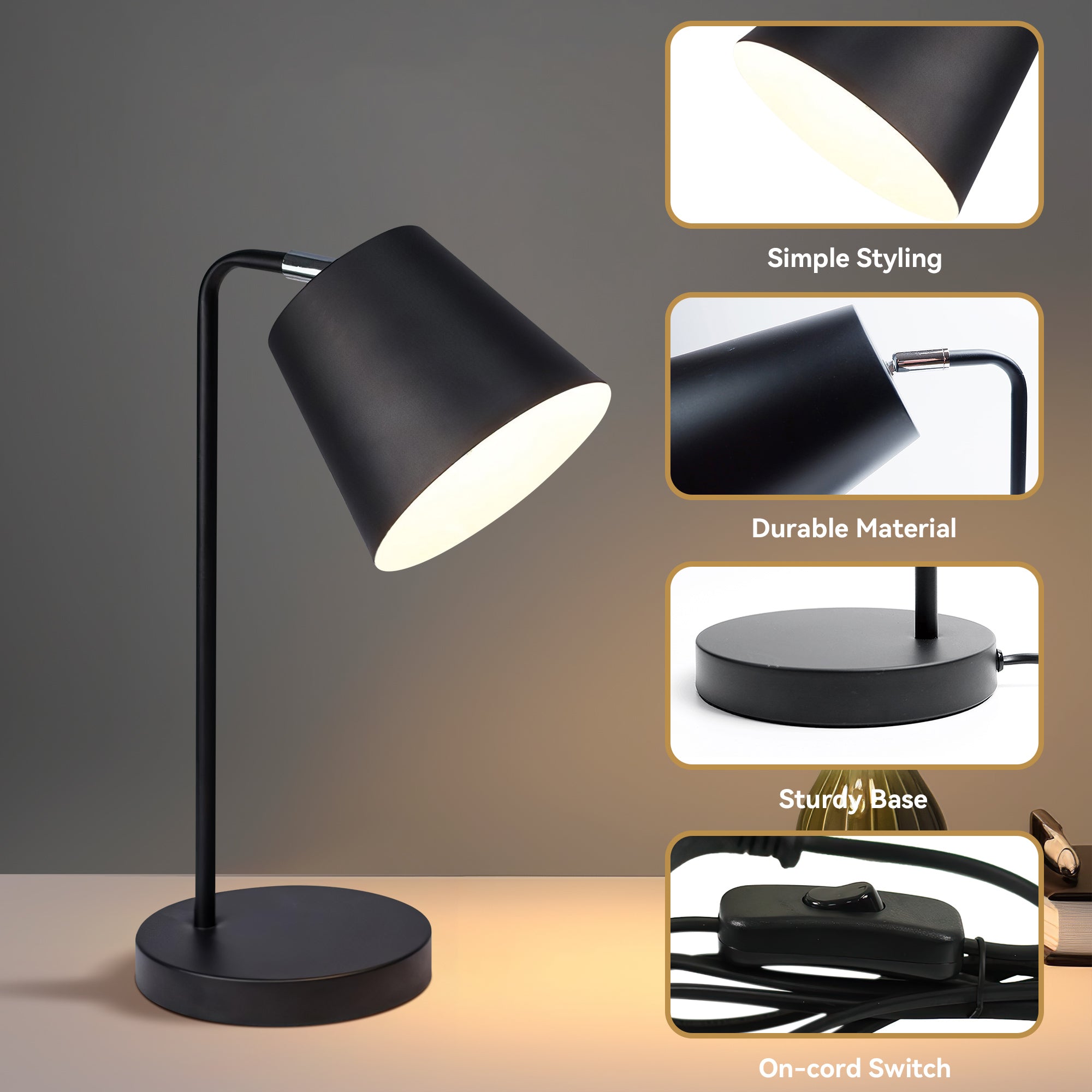 Mak Table Lamp - Black