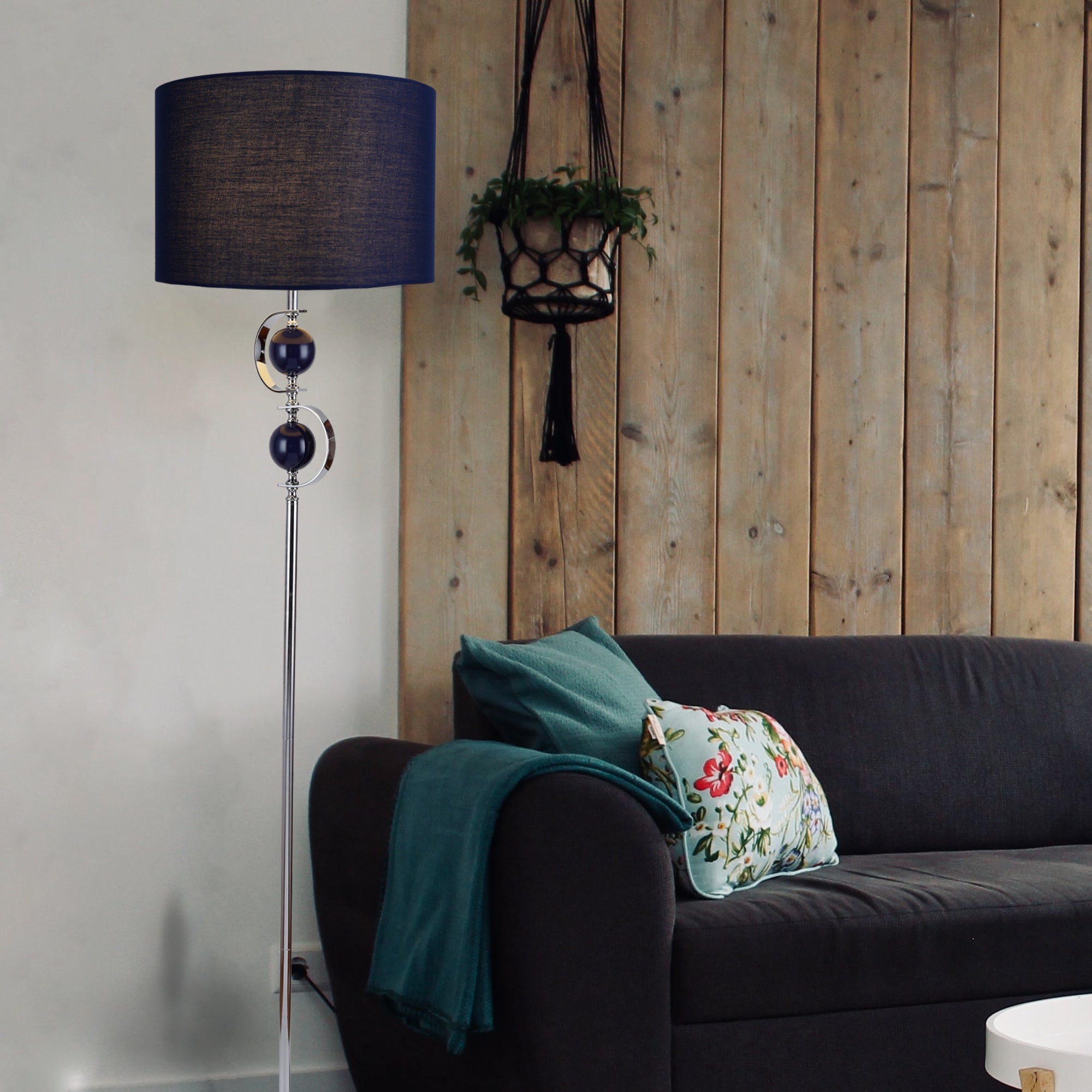 Rialto Floor Lamp - Navy