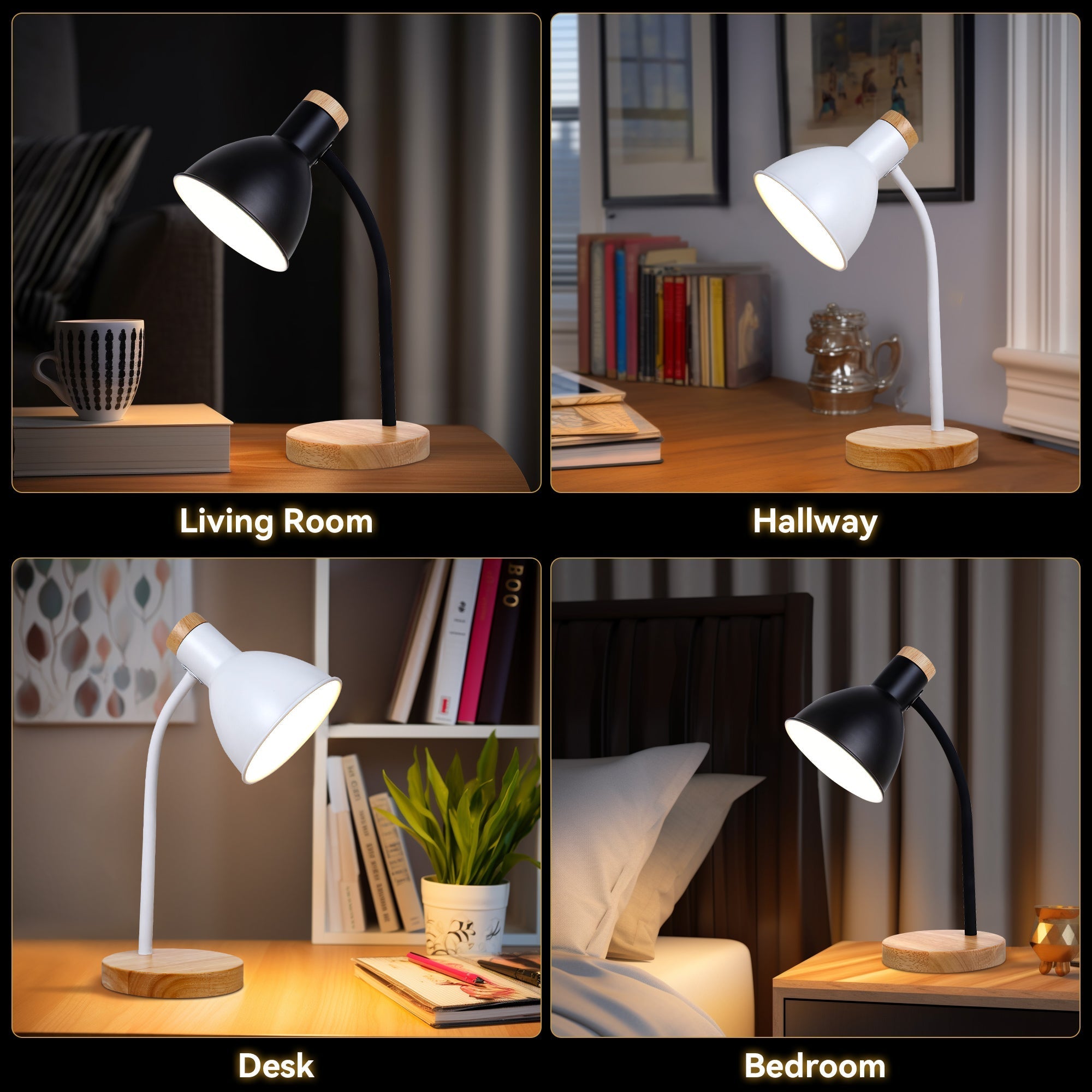 Merete Table Lamp - White