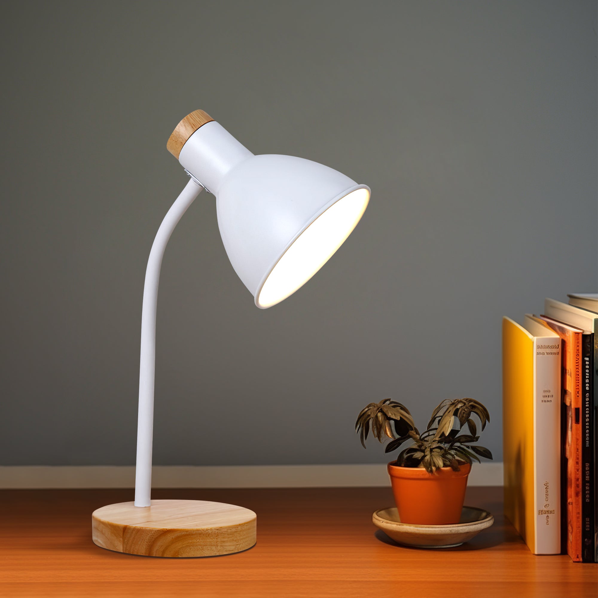 Merete Table Lamp - White