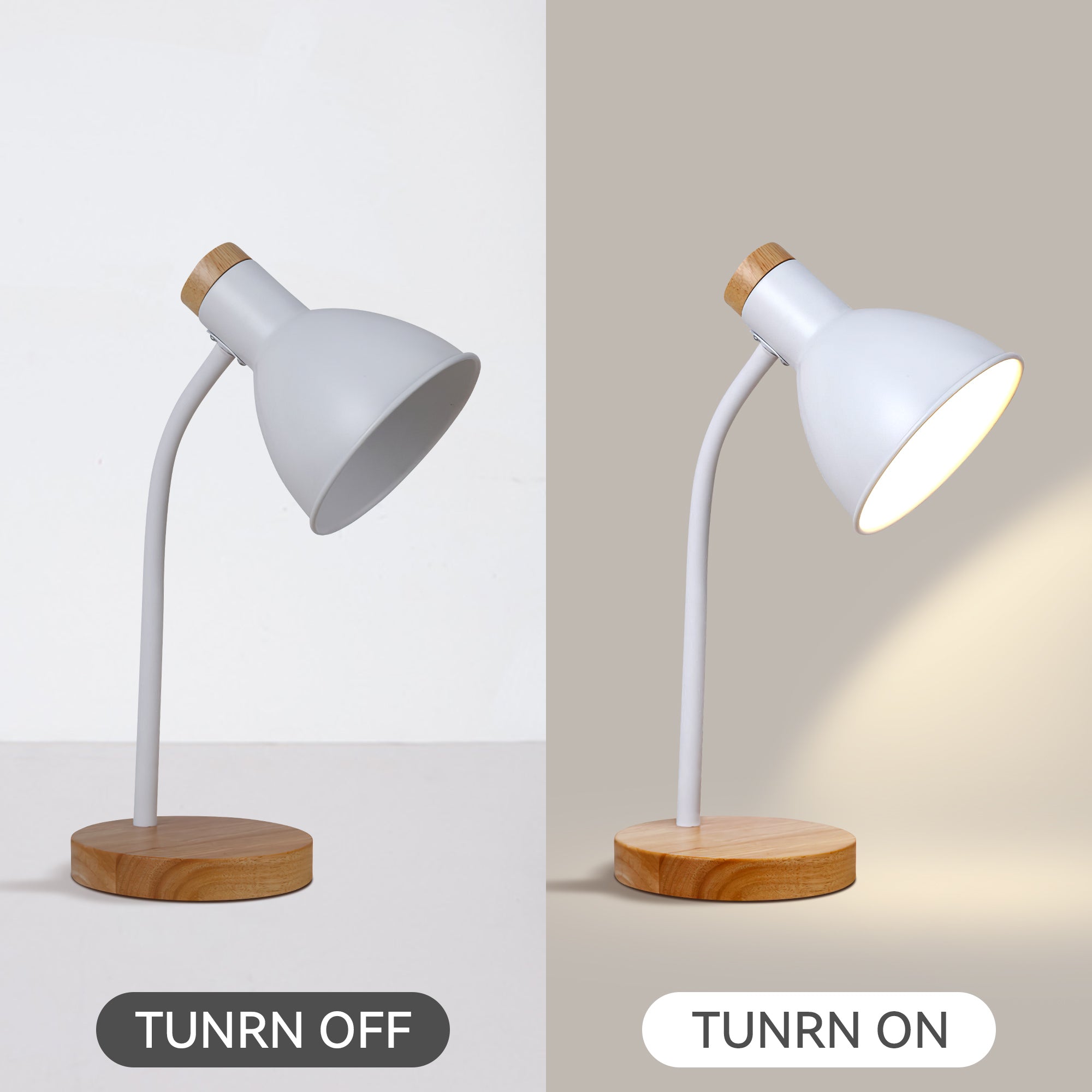Merete Table Lamp - White