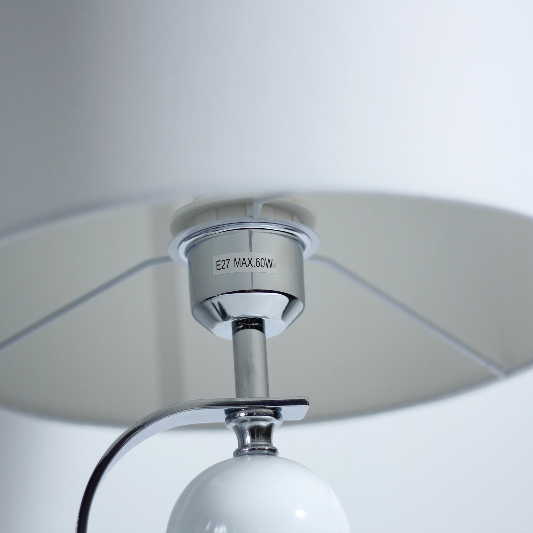 Rialto Table Lamp - White