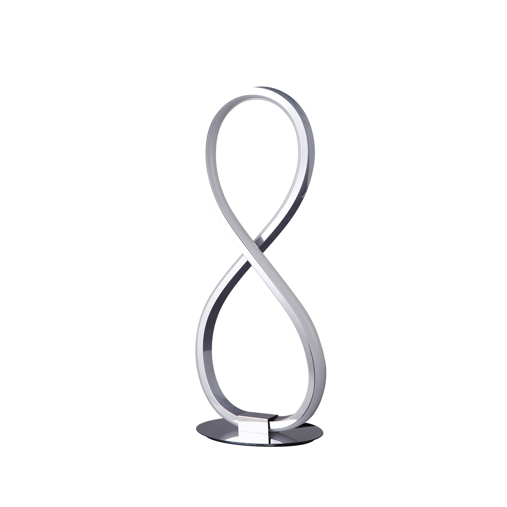 Infinite LED Table Lamp - Chrome