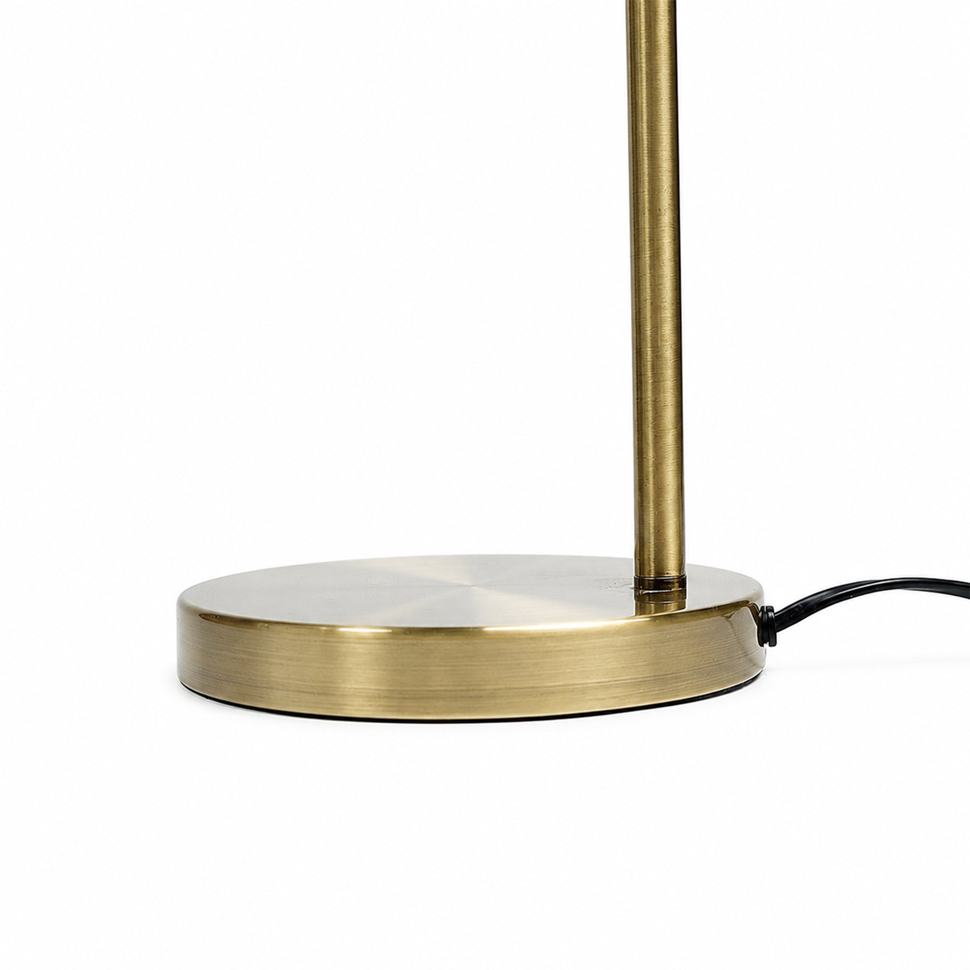 Manor Metal Table Lamp - Weathered Brass