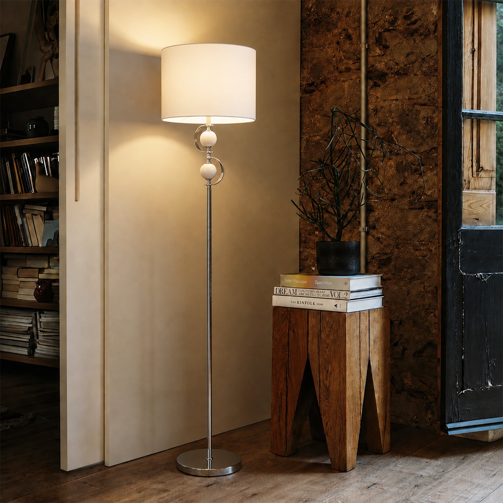 Rialto Floor Lamp - White