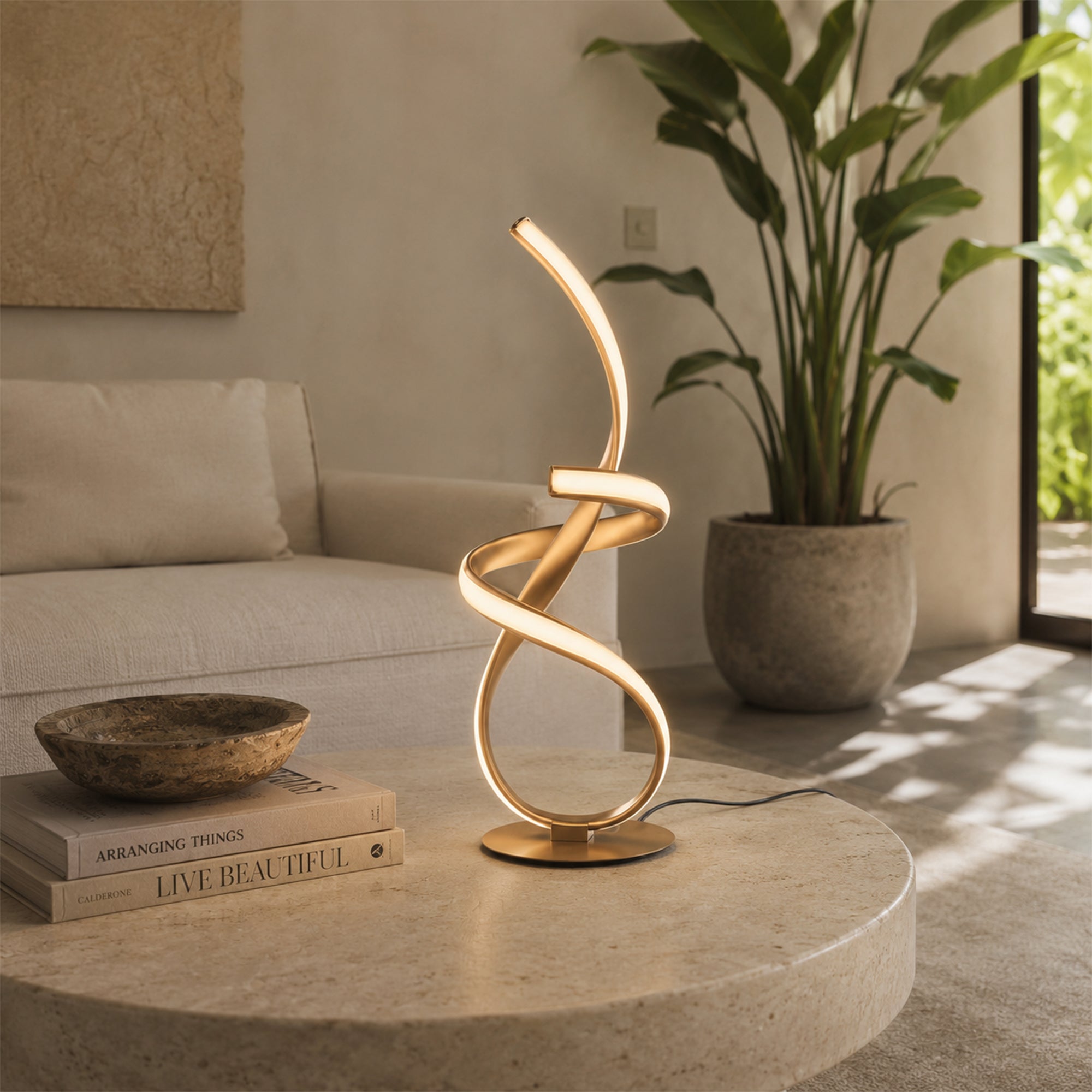 Ainhoa Table Lamp - Gold