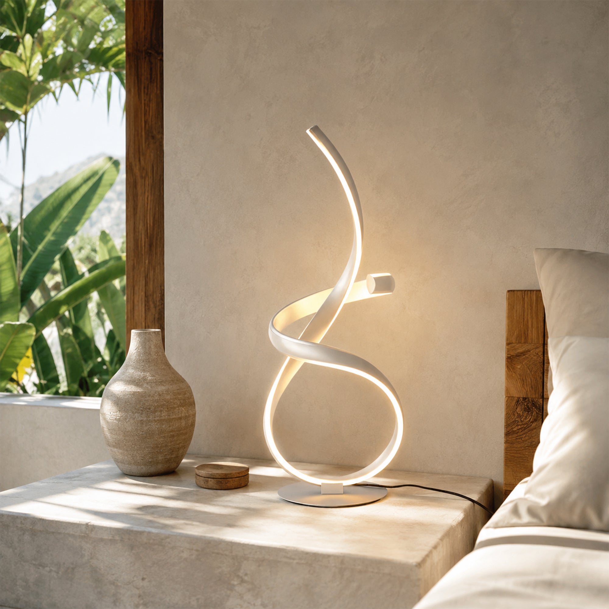 Ainhoa Table Lamp - Chrome