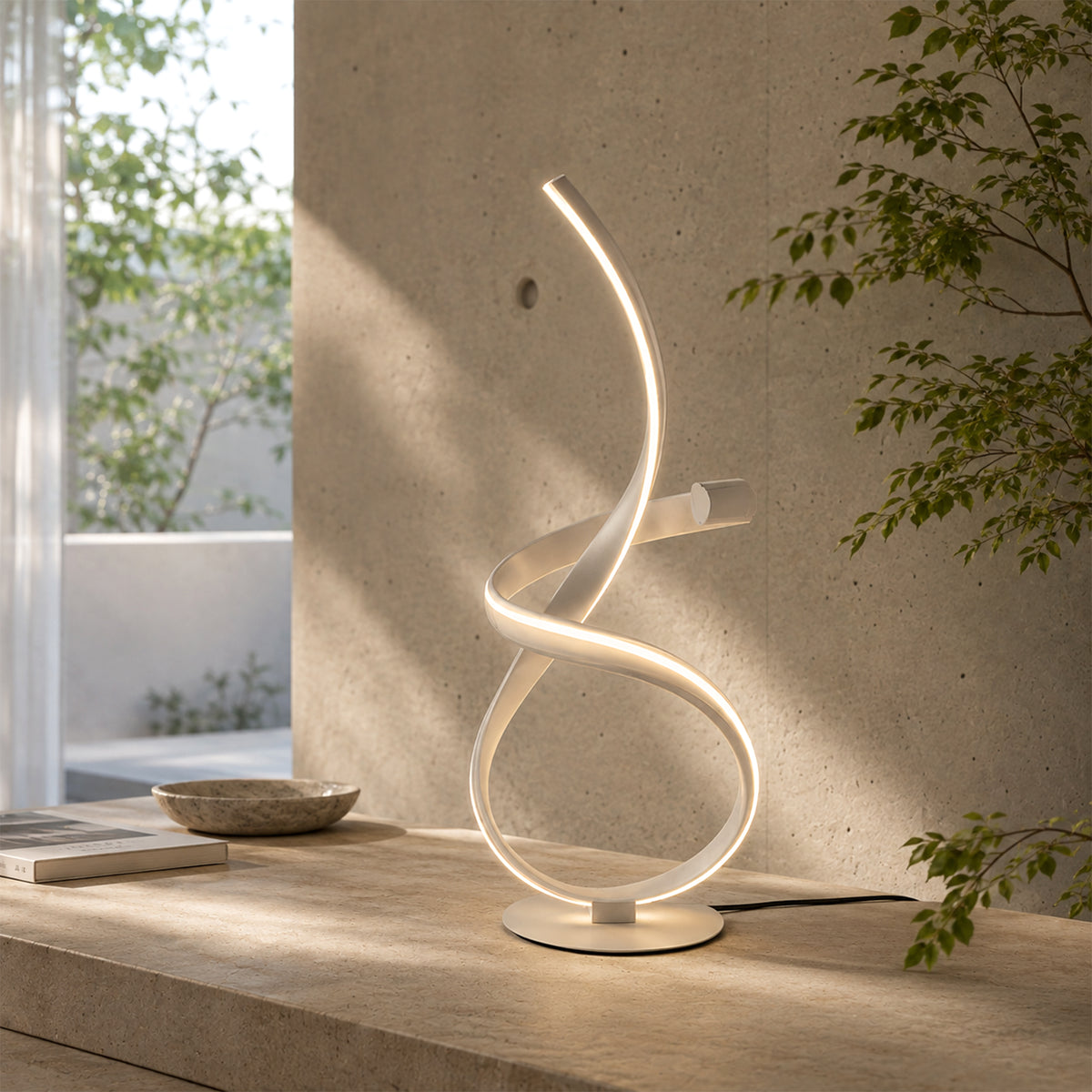 Ainhoa Table Lamp - Chrome