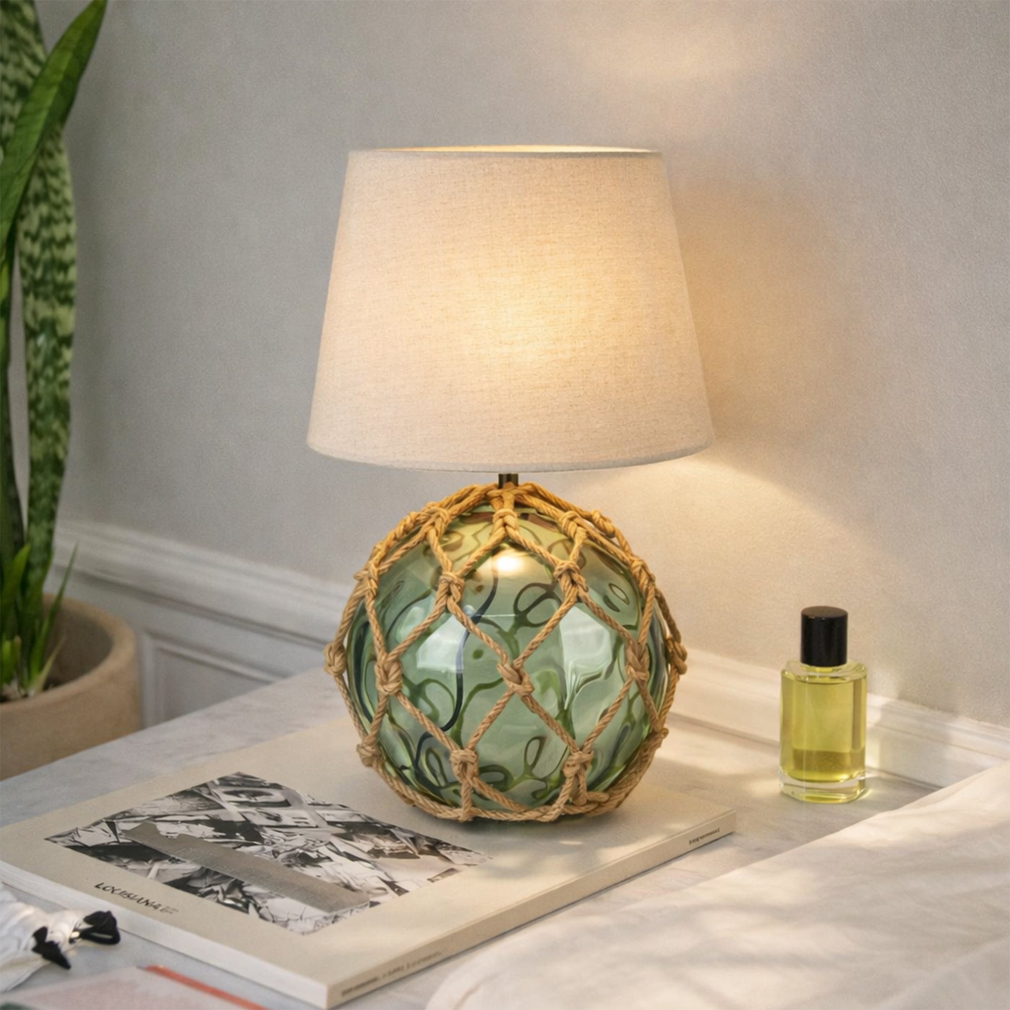 Jessamy Table Lamp - Green