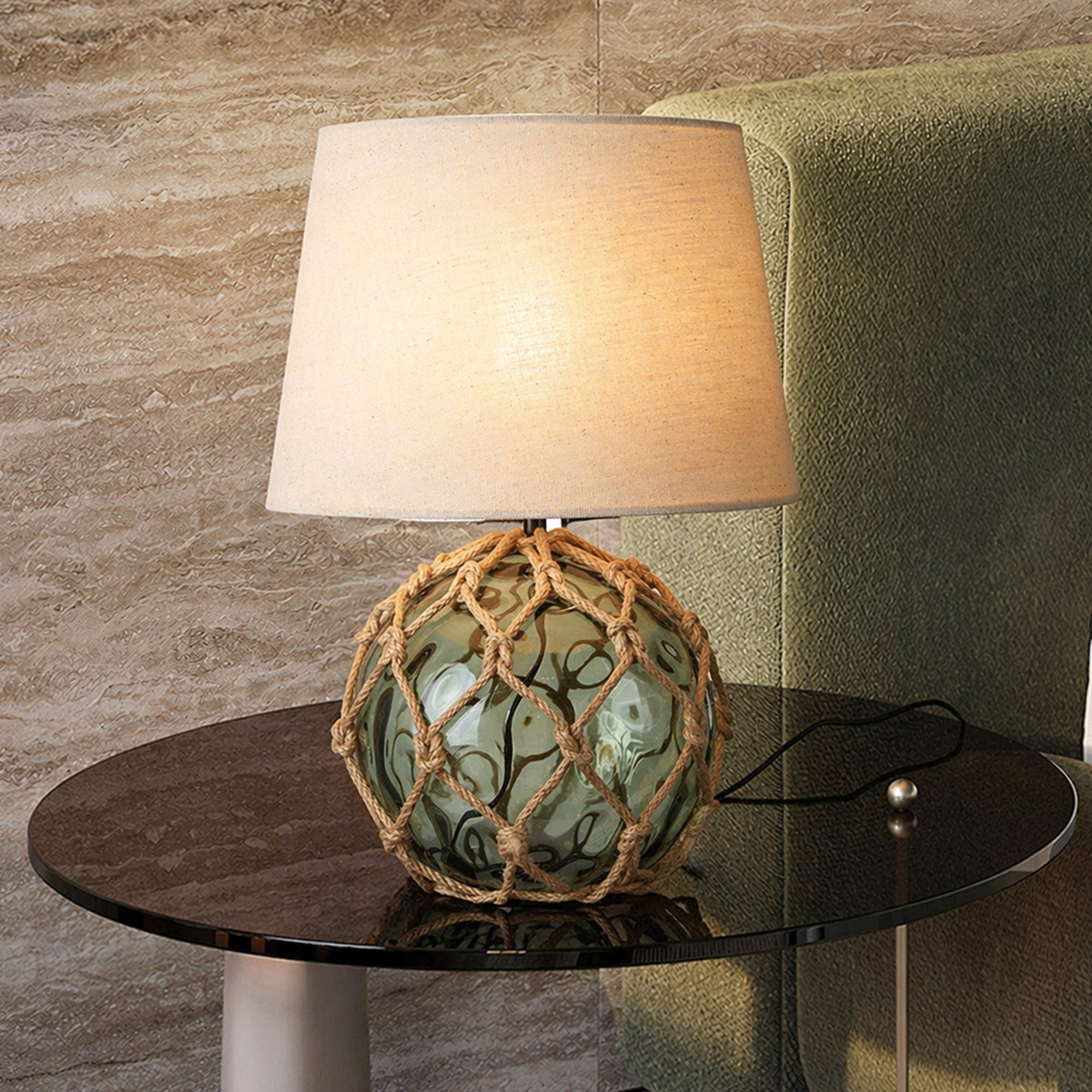 Jessamy Table Lamp - Green