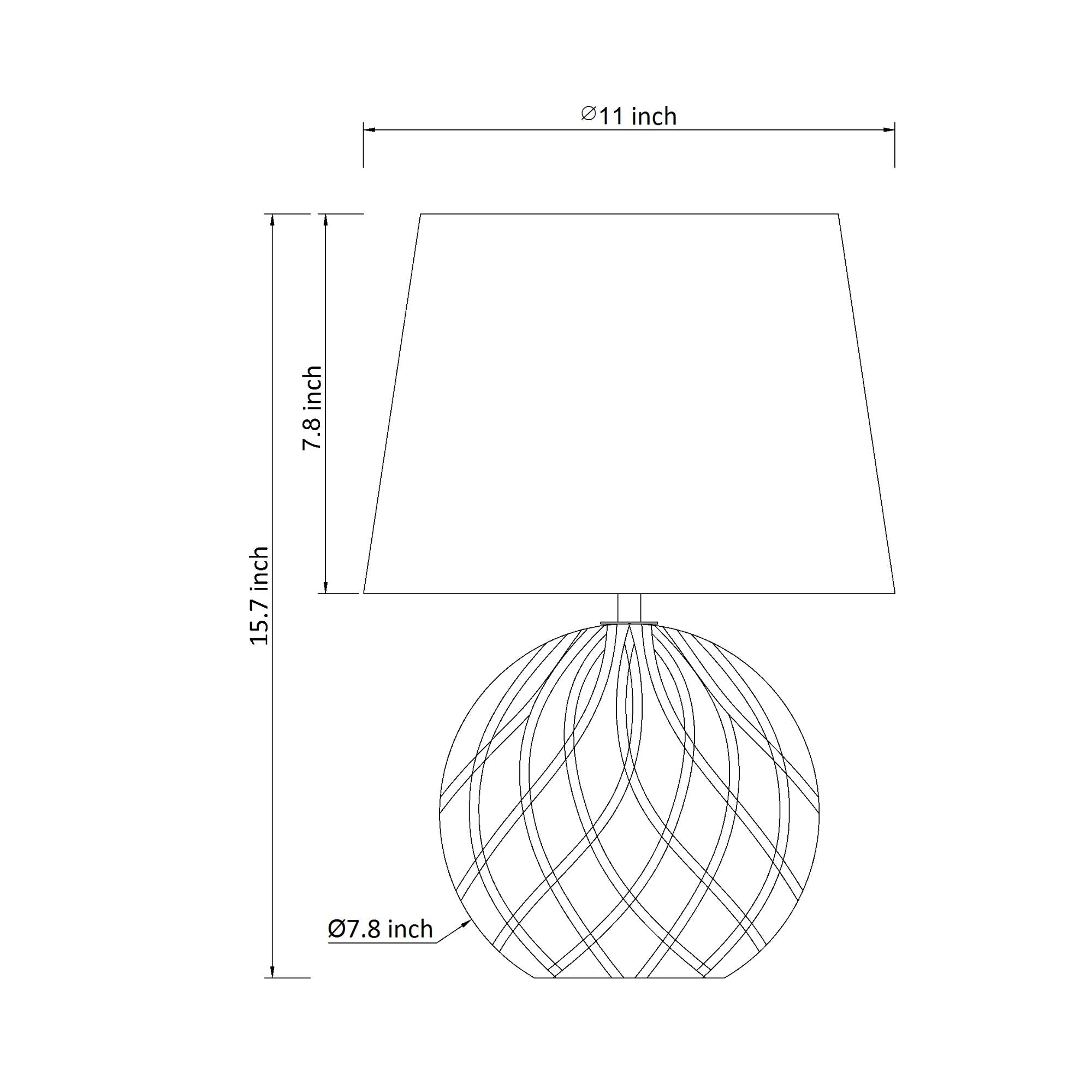 Jessamy Table Lamp - Green