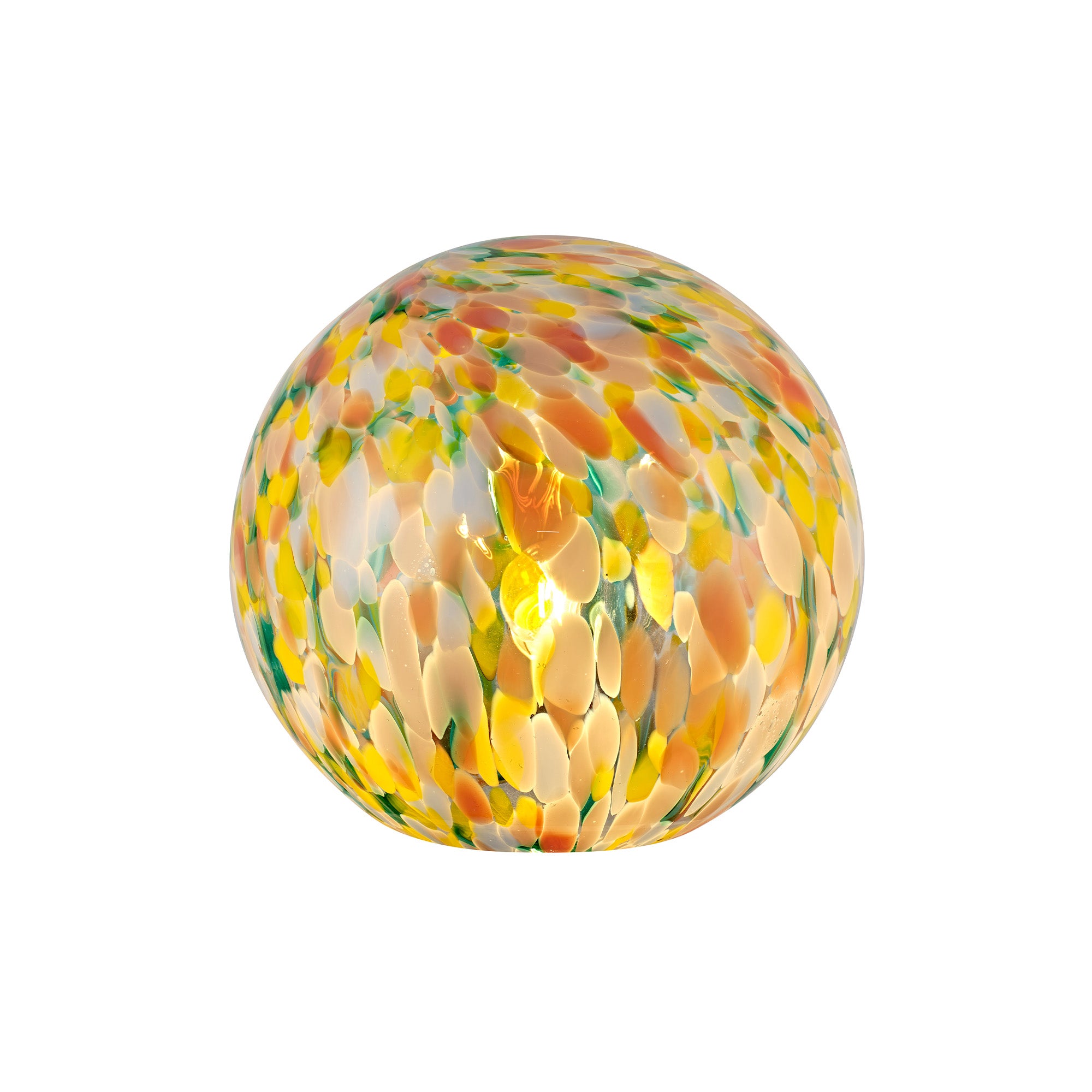 Lyra Glass Ball Lamp - Colour Speckle
