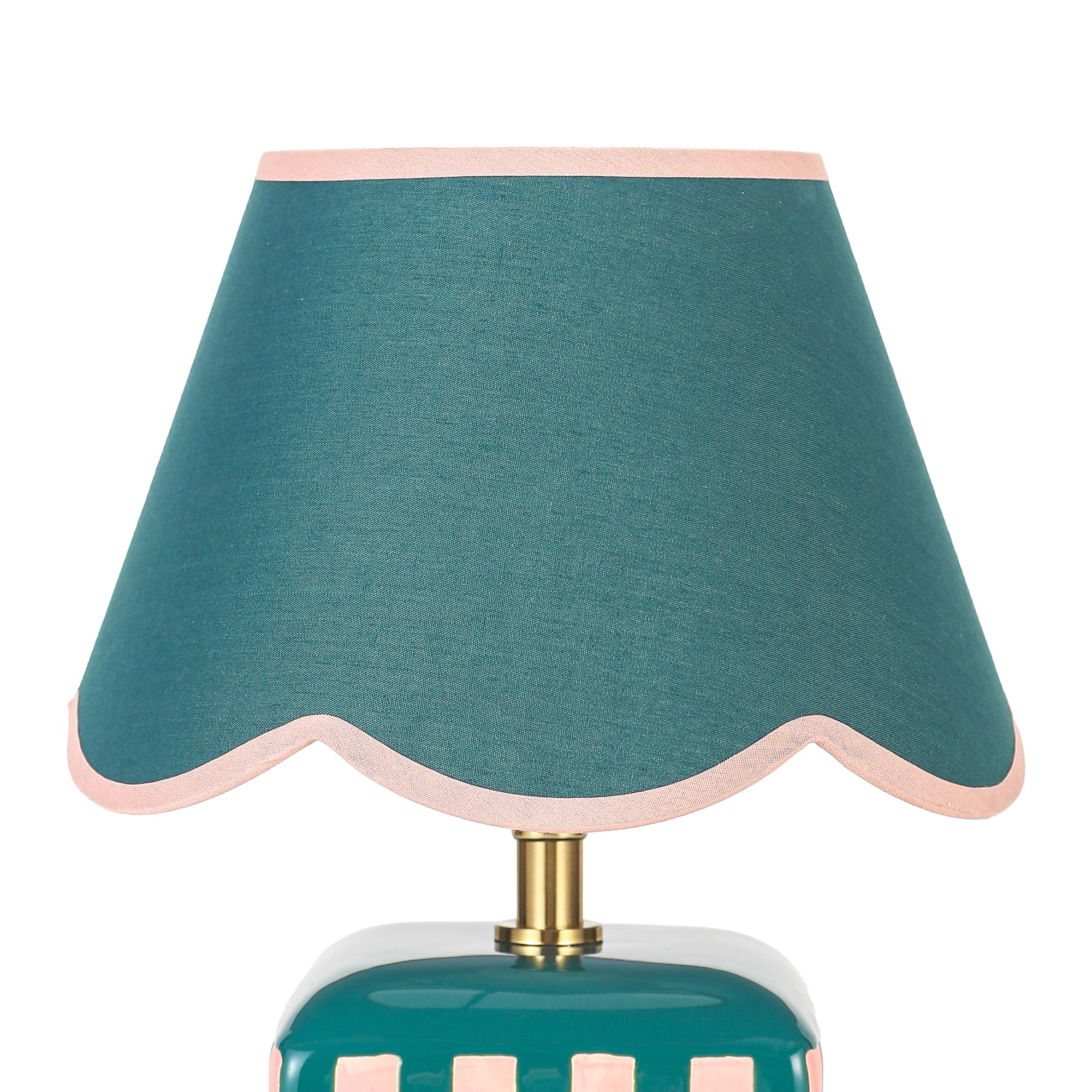 Valentina Ceramic Table Lamp Set of 2 - Green