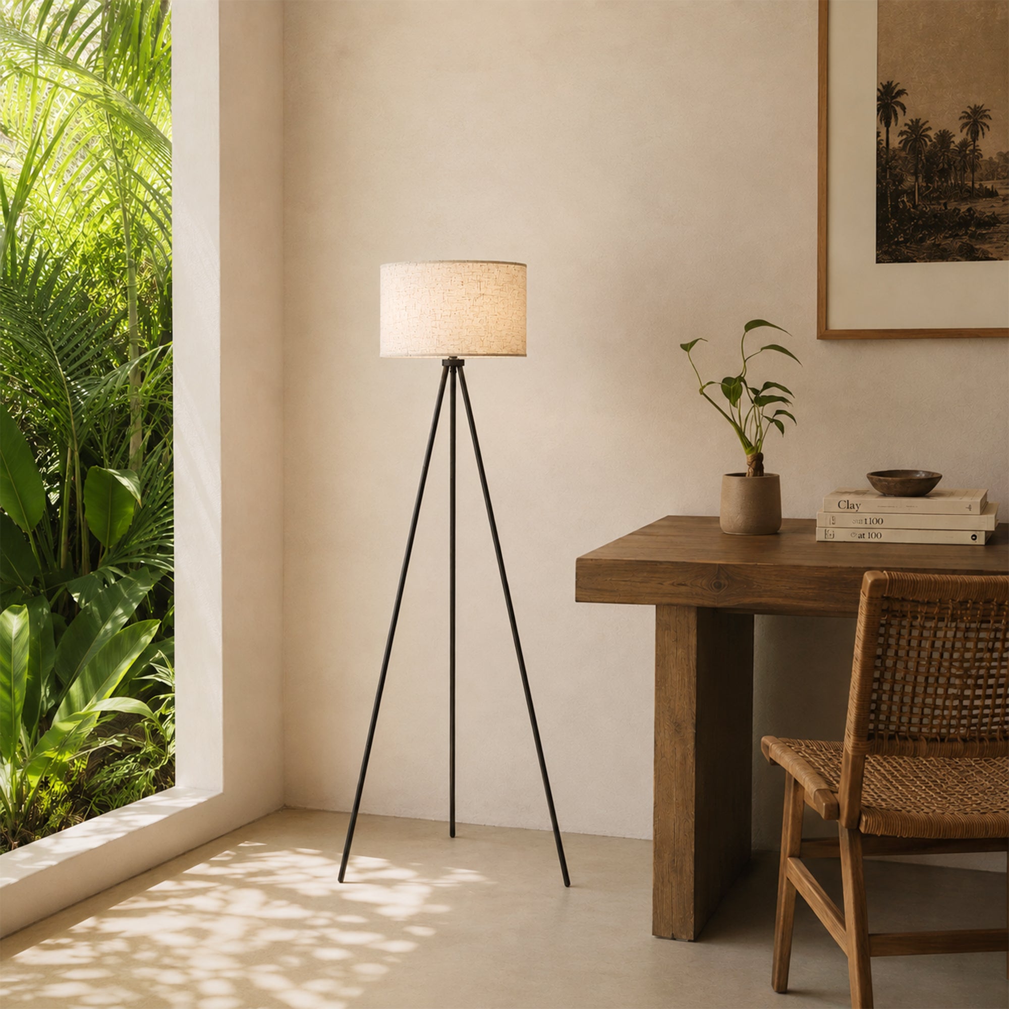 Reynaldo Tripod Floor Lamp