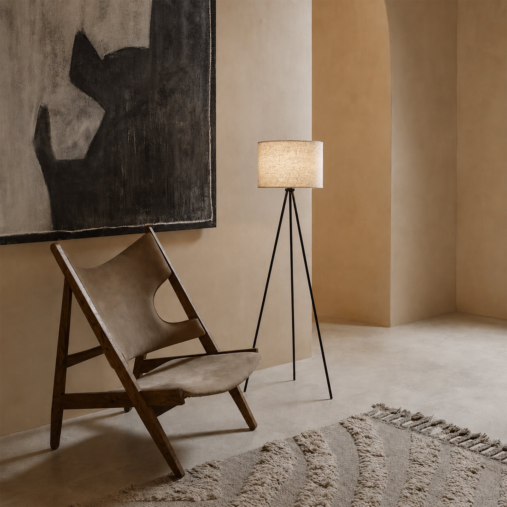 Reynaldo Tripod Floor Lamp