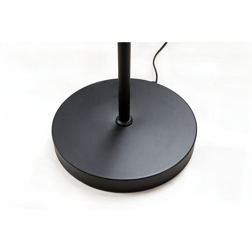 Scandinavian Adjustable Floor Lamp - Black