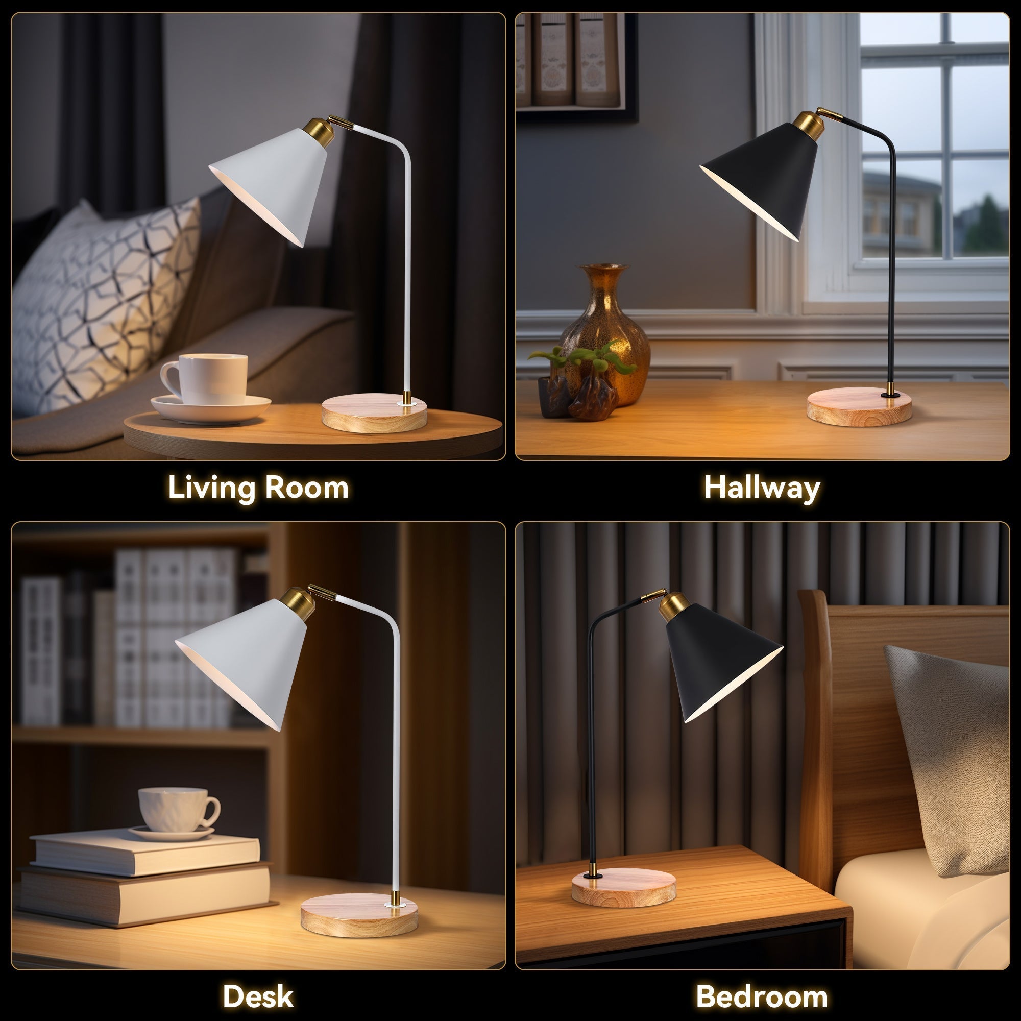 Aimee Table Lamp - Black