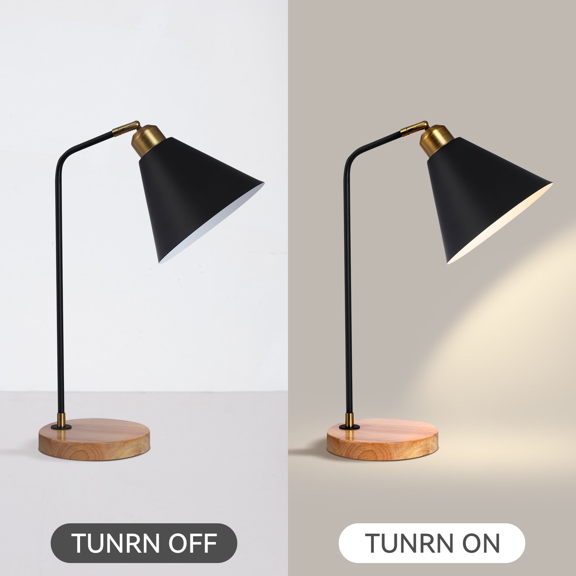 Aimee Table Lamp - Black